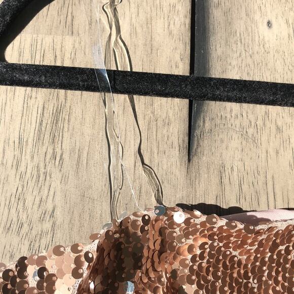 NaaNaa strapless sequin midi dress - US 2 - Picture 13 of 13